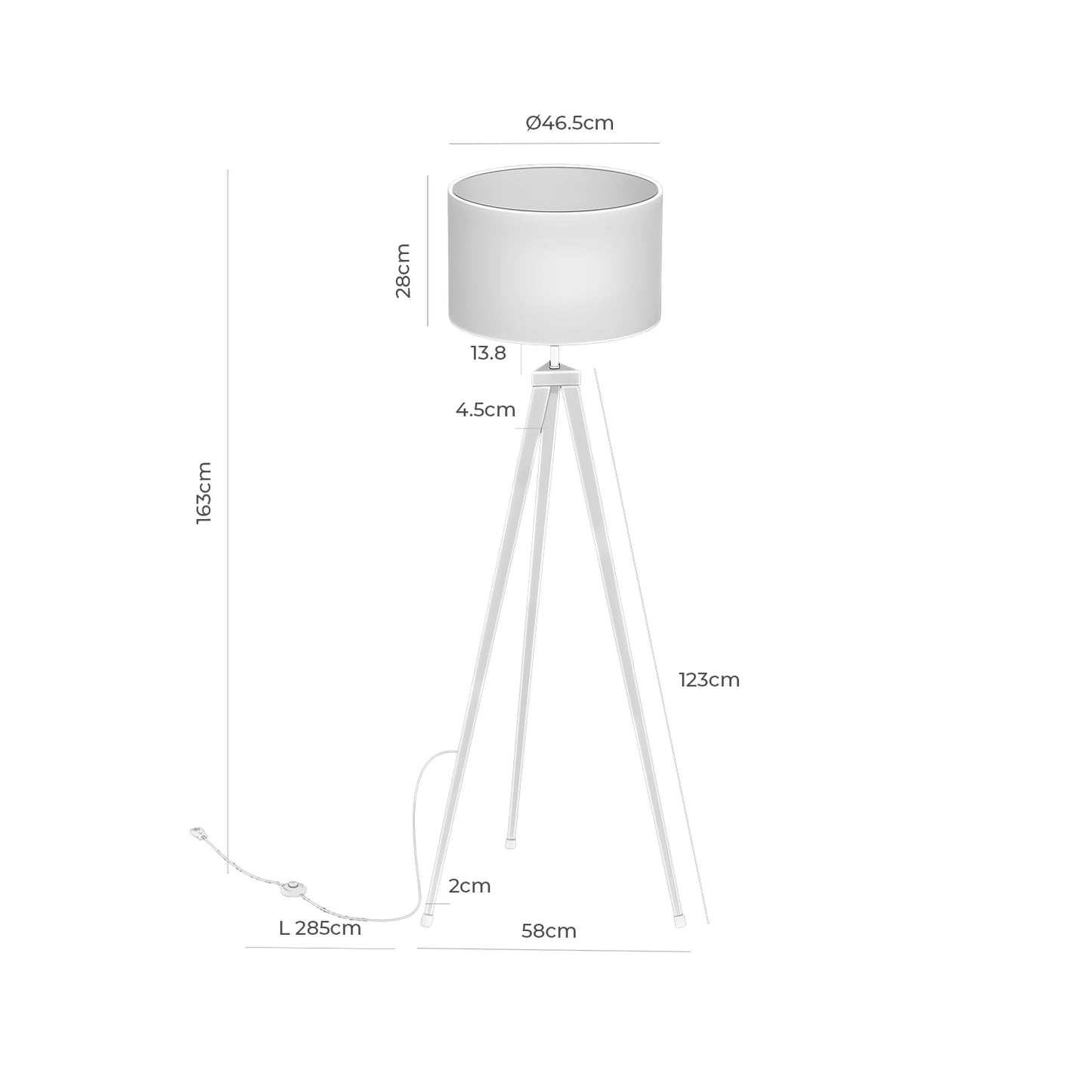 Chera floor lamp