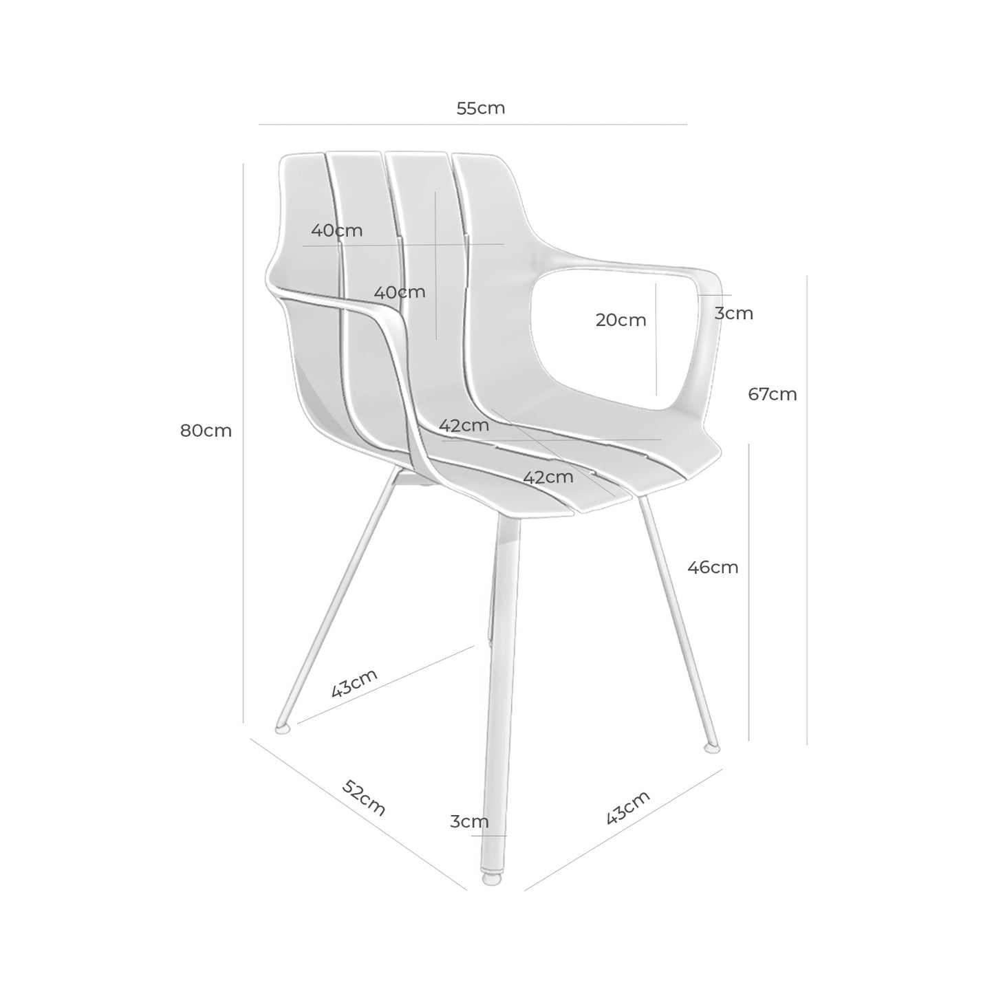 silla de comedor yamal