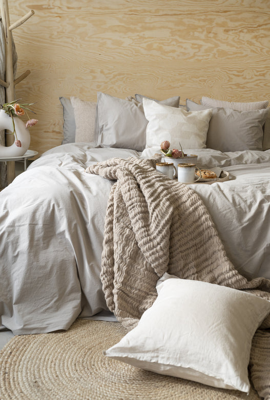 2 piece duvet cover set percale