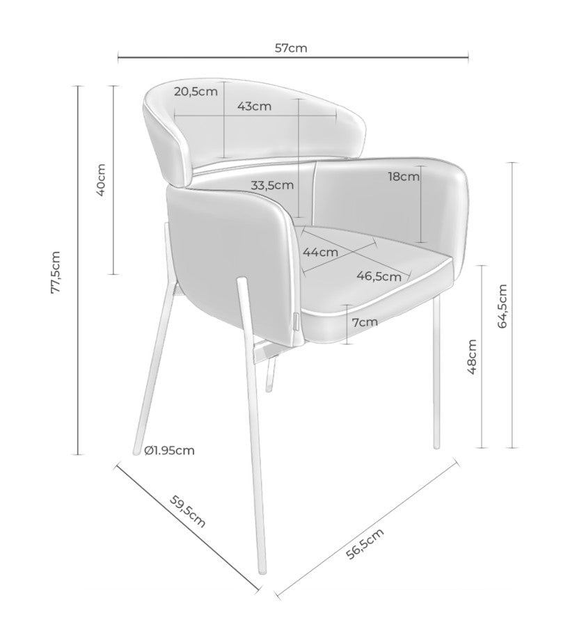 Sally dining chair