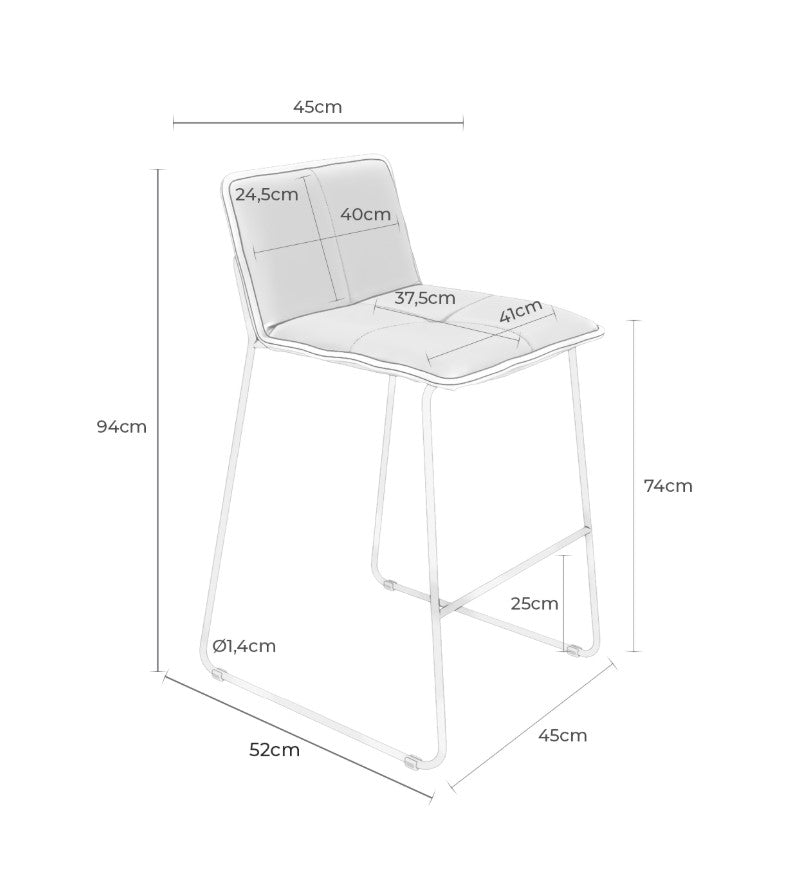 Abot bar stool