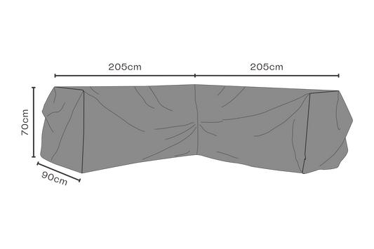 Furniture protector Brafab for corner sofa. new model
