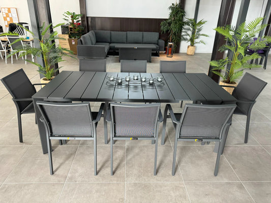 Grupo de comedor extensible Mónaco