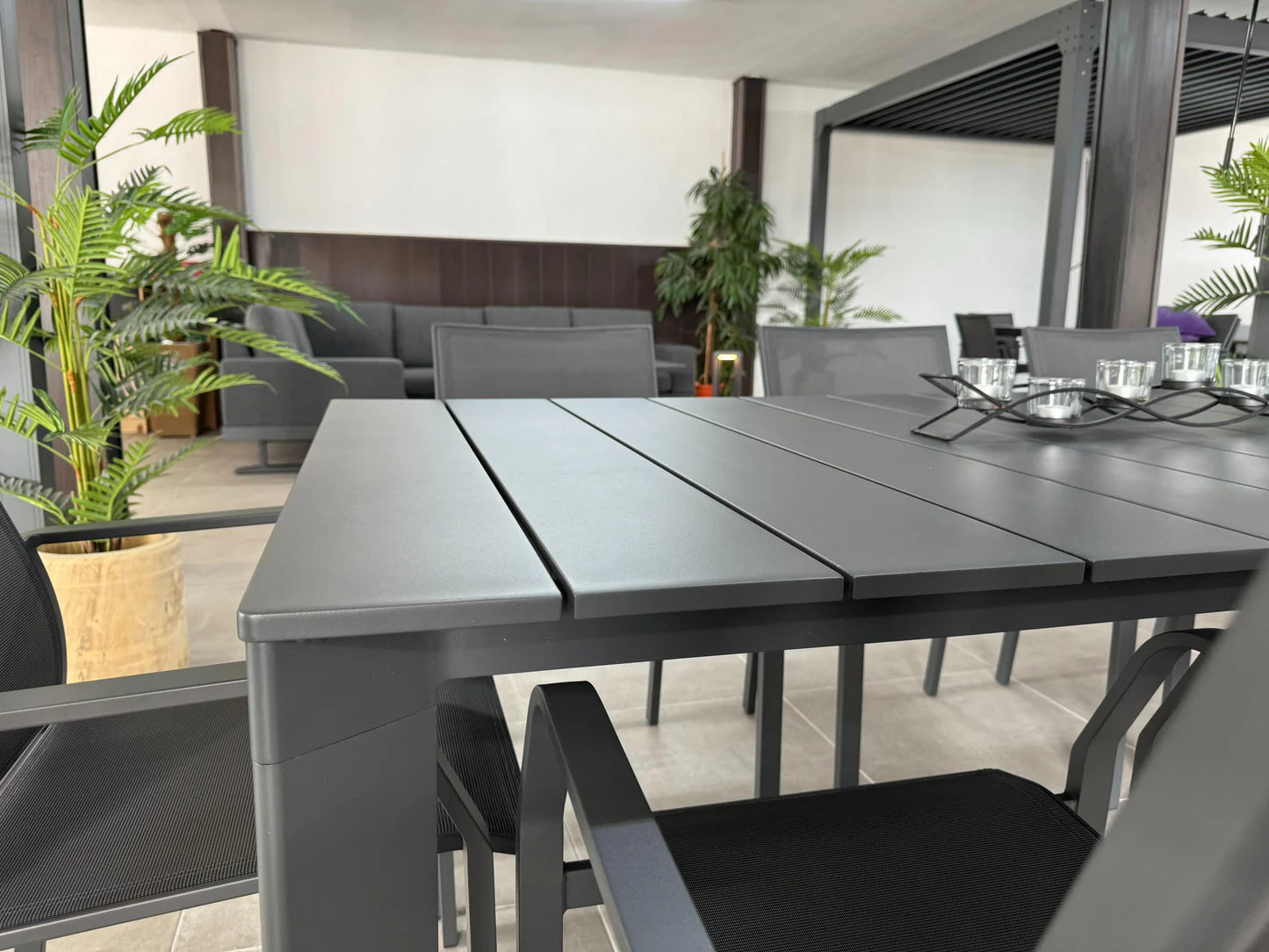 Grupo de comedor extensible Mónaco