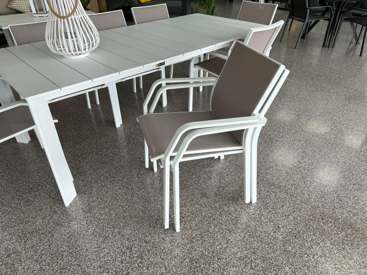 Grupo de comedor extensible Mónaco