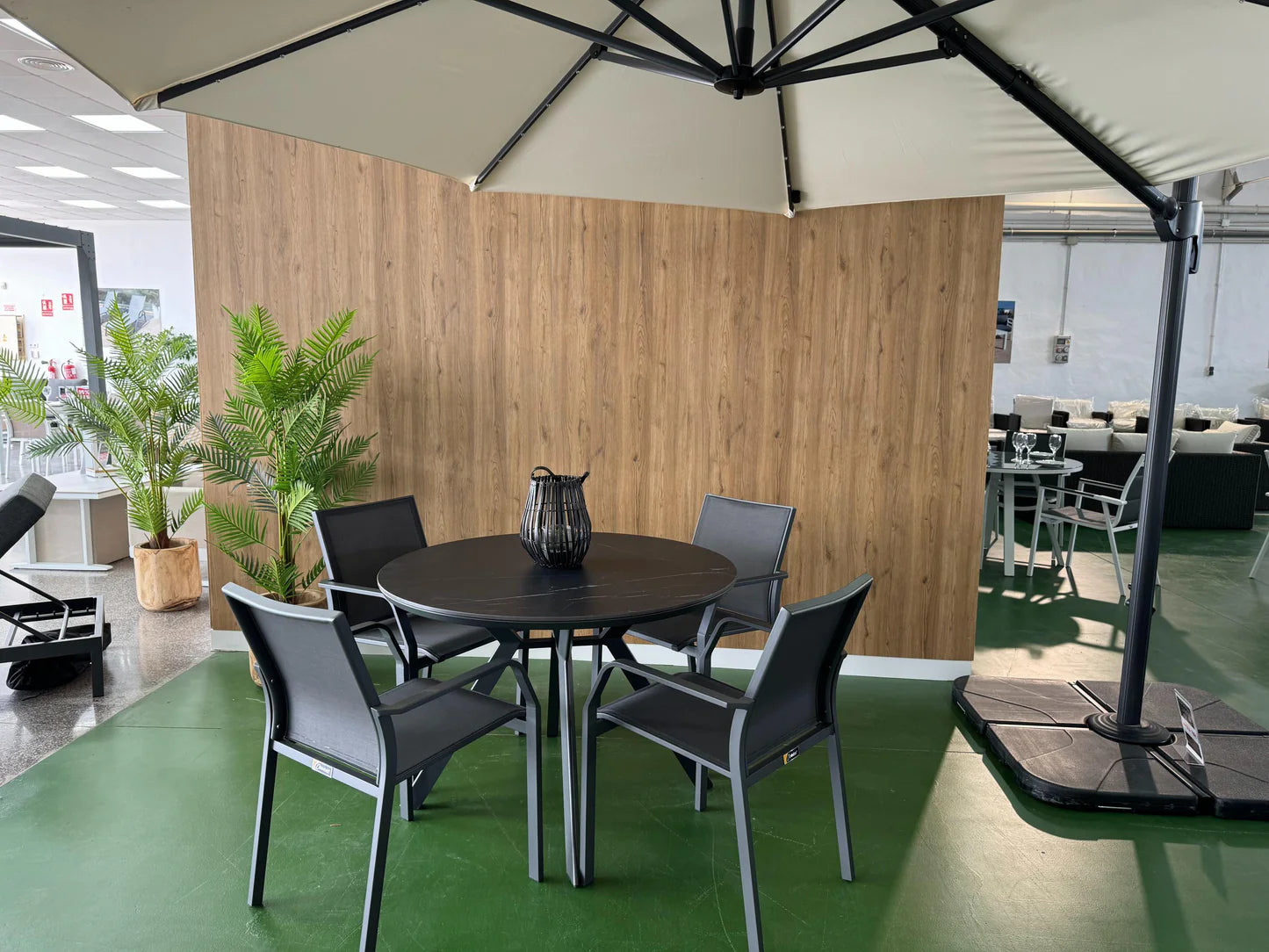 Grupo de comedor redondo Mónaco
