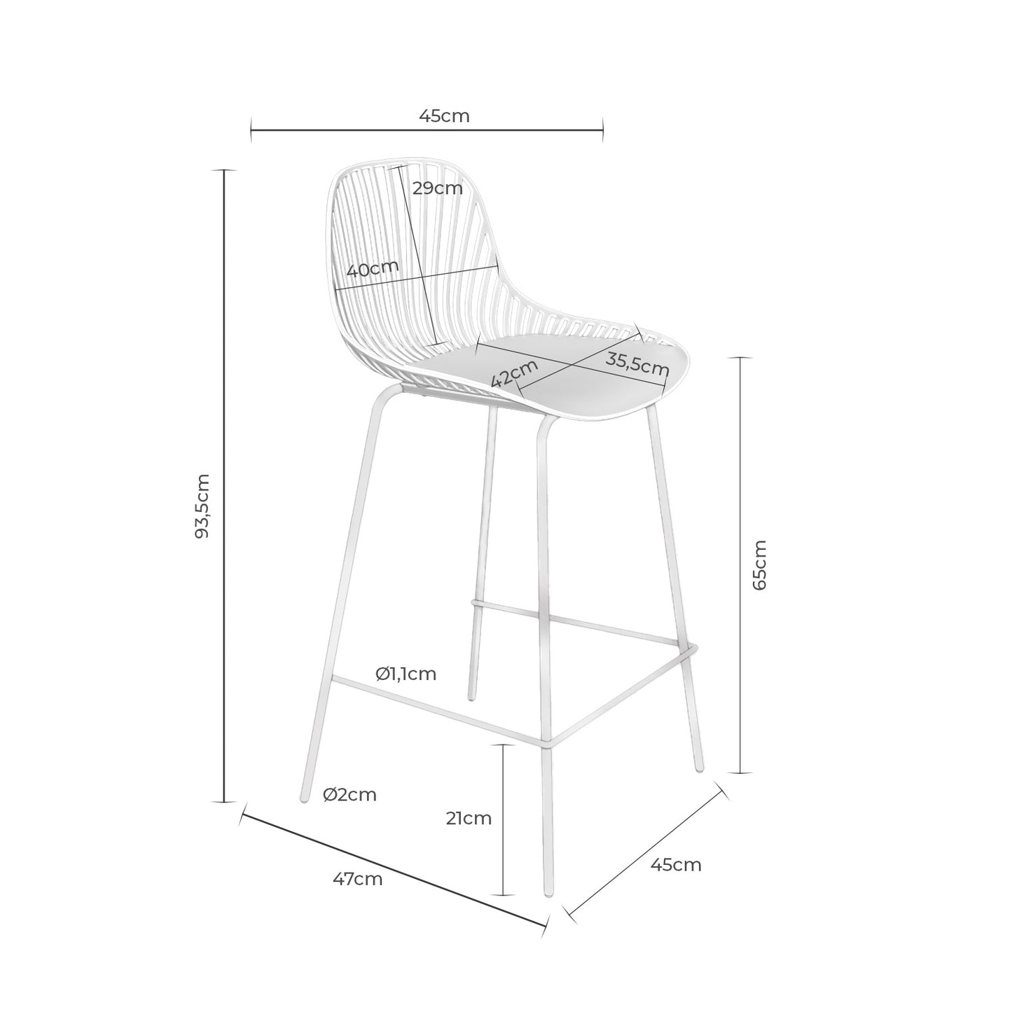 Peyton bar stool