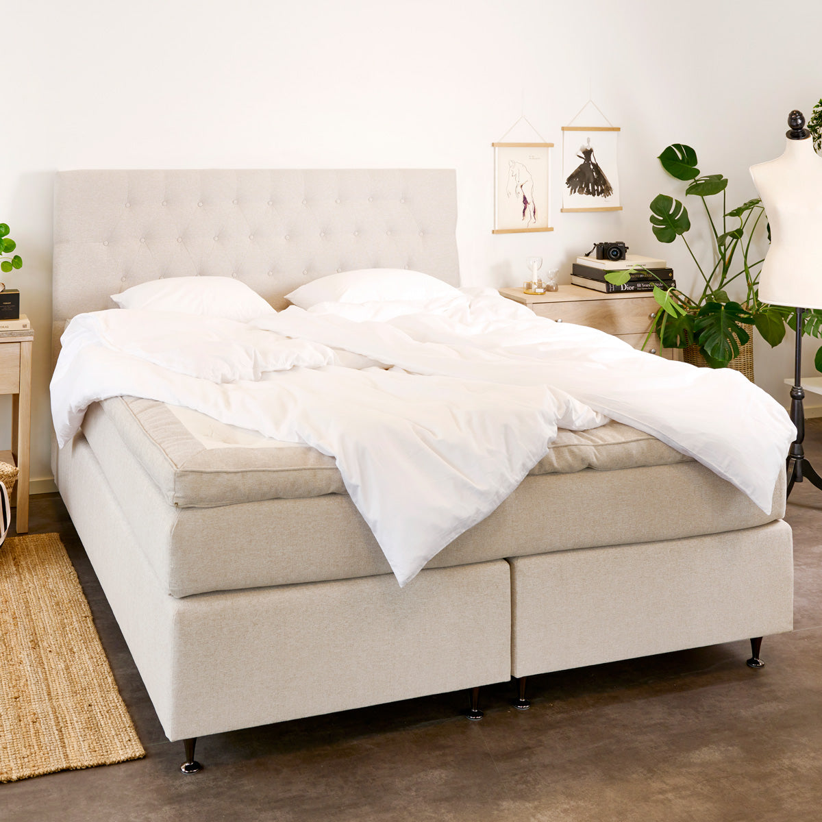 Cama continental inteligente