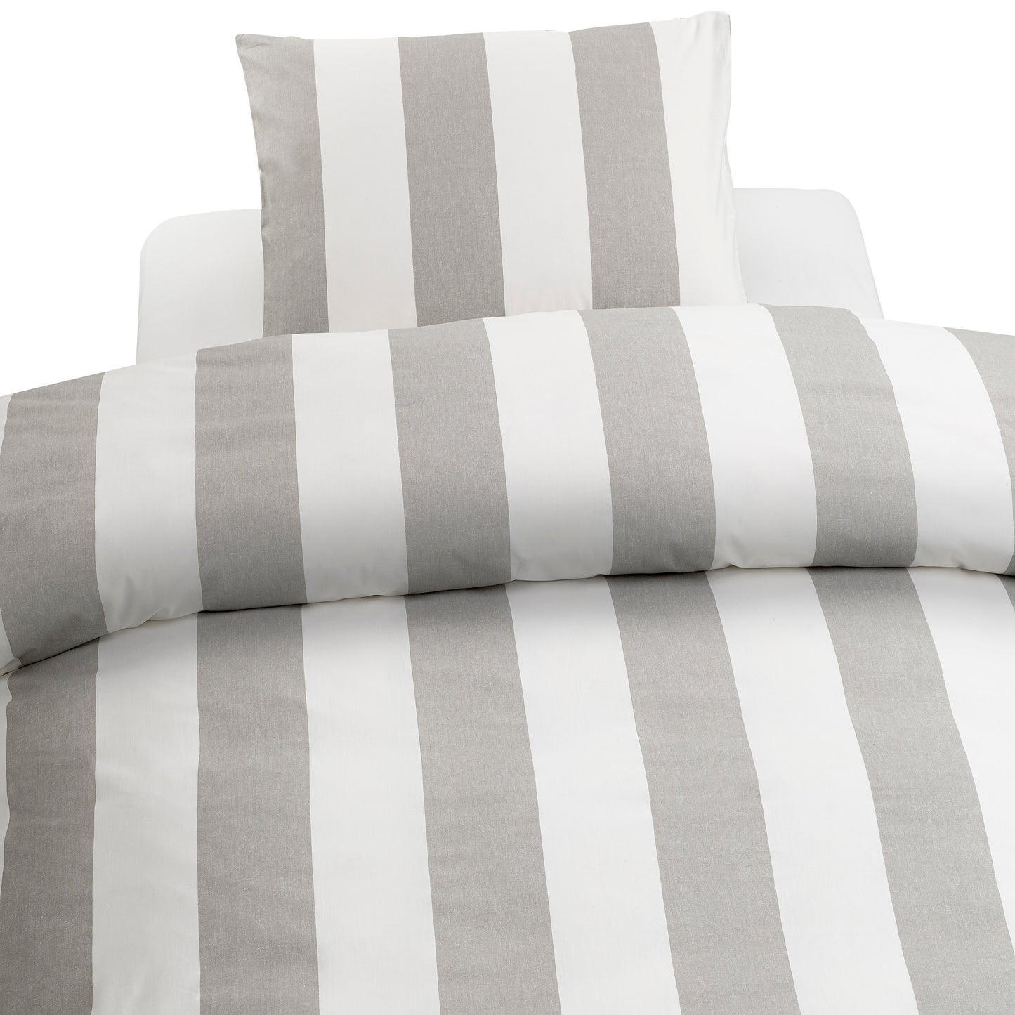 Block stripe påslakanset 150x210/50x60 cm
