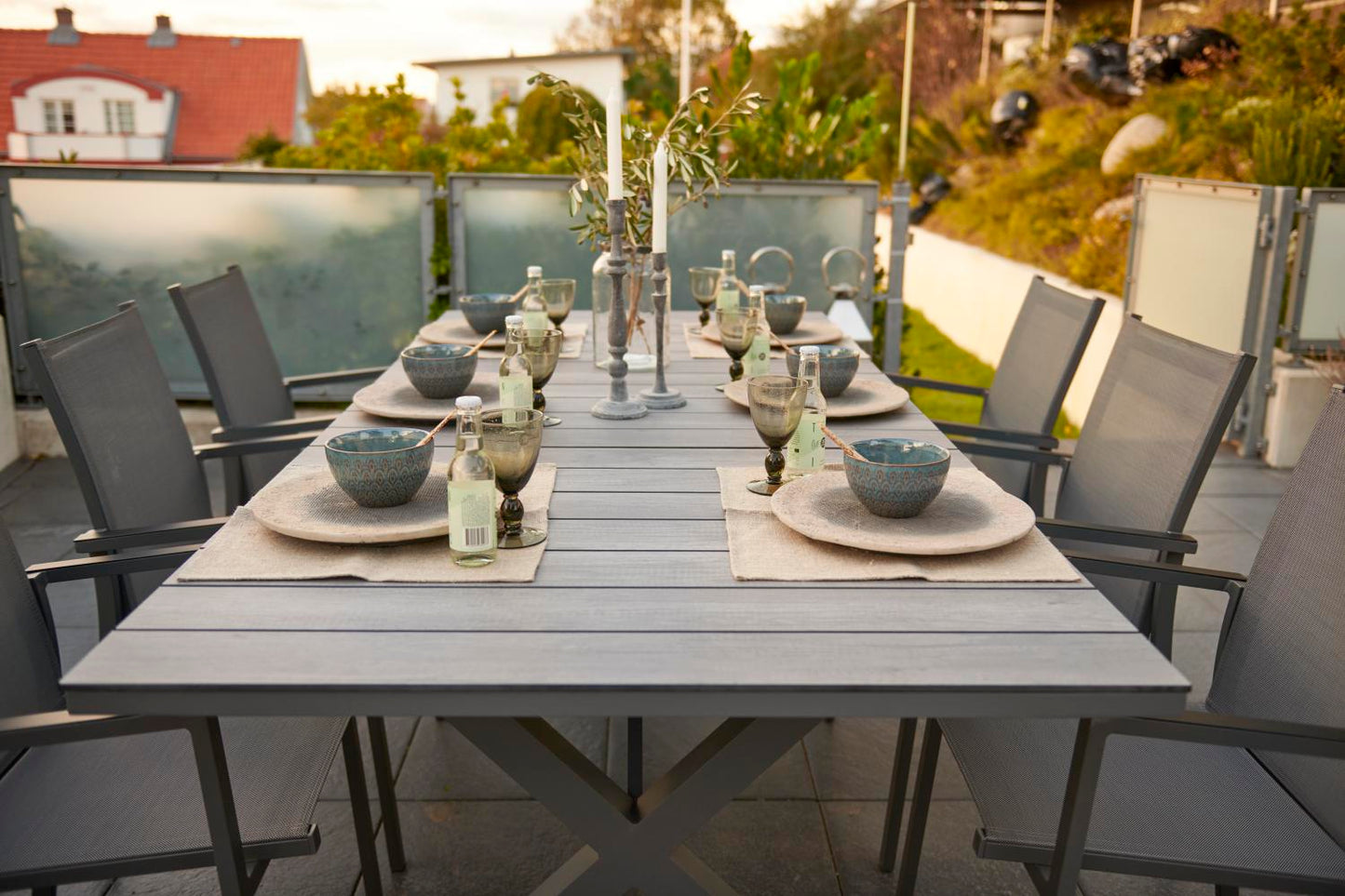 Hillmond Mesa de comedor 160/220x100 cm
