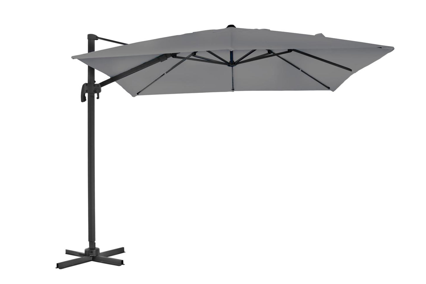 Linz Free-hanging parasol 3x3 m