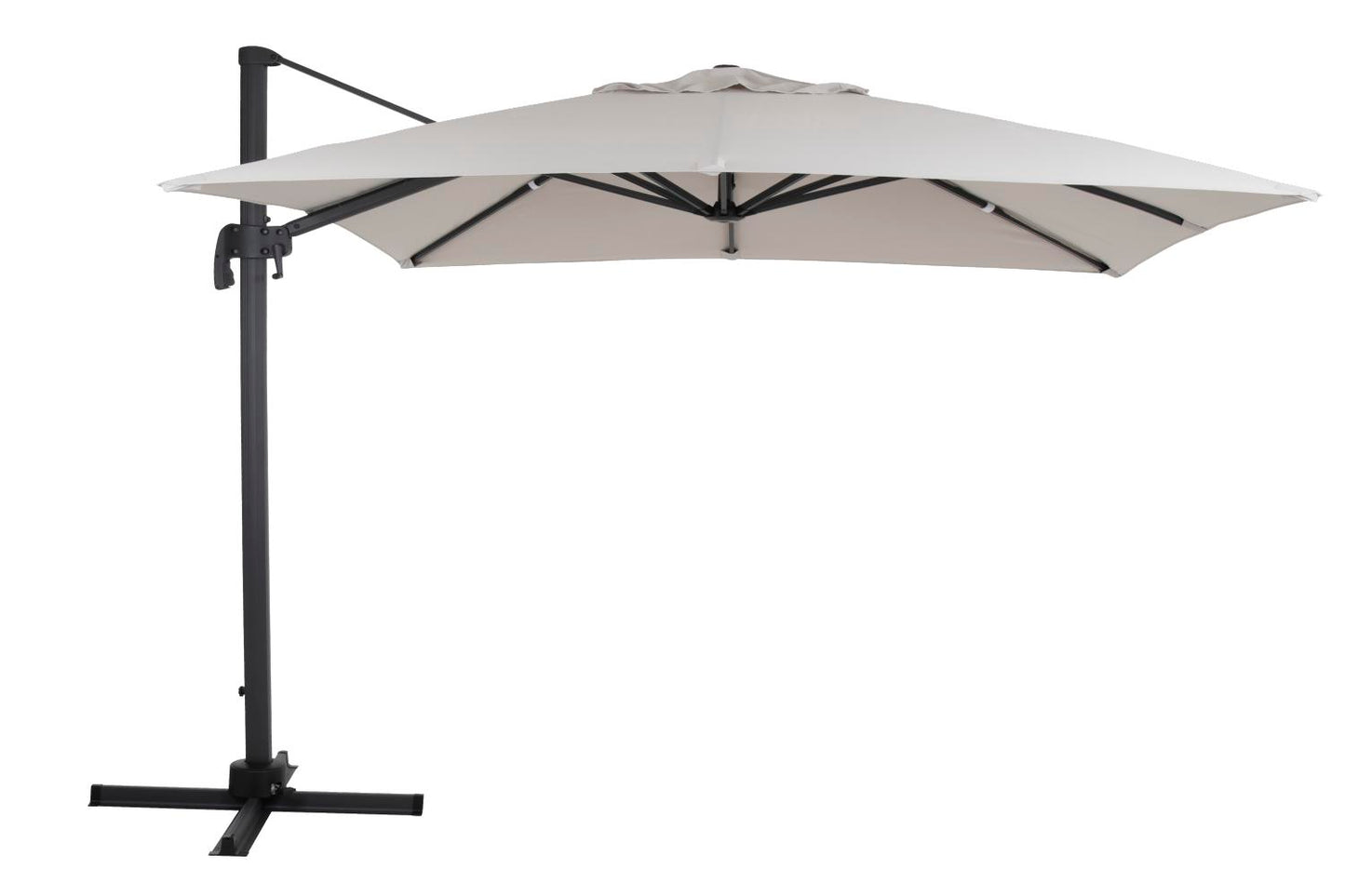 Linz Free-hanging parasol 3x3 m