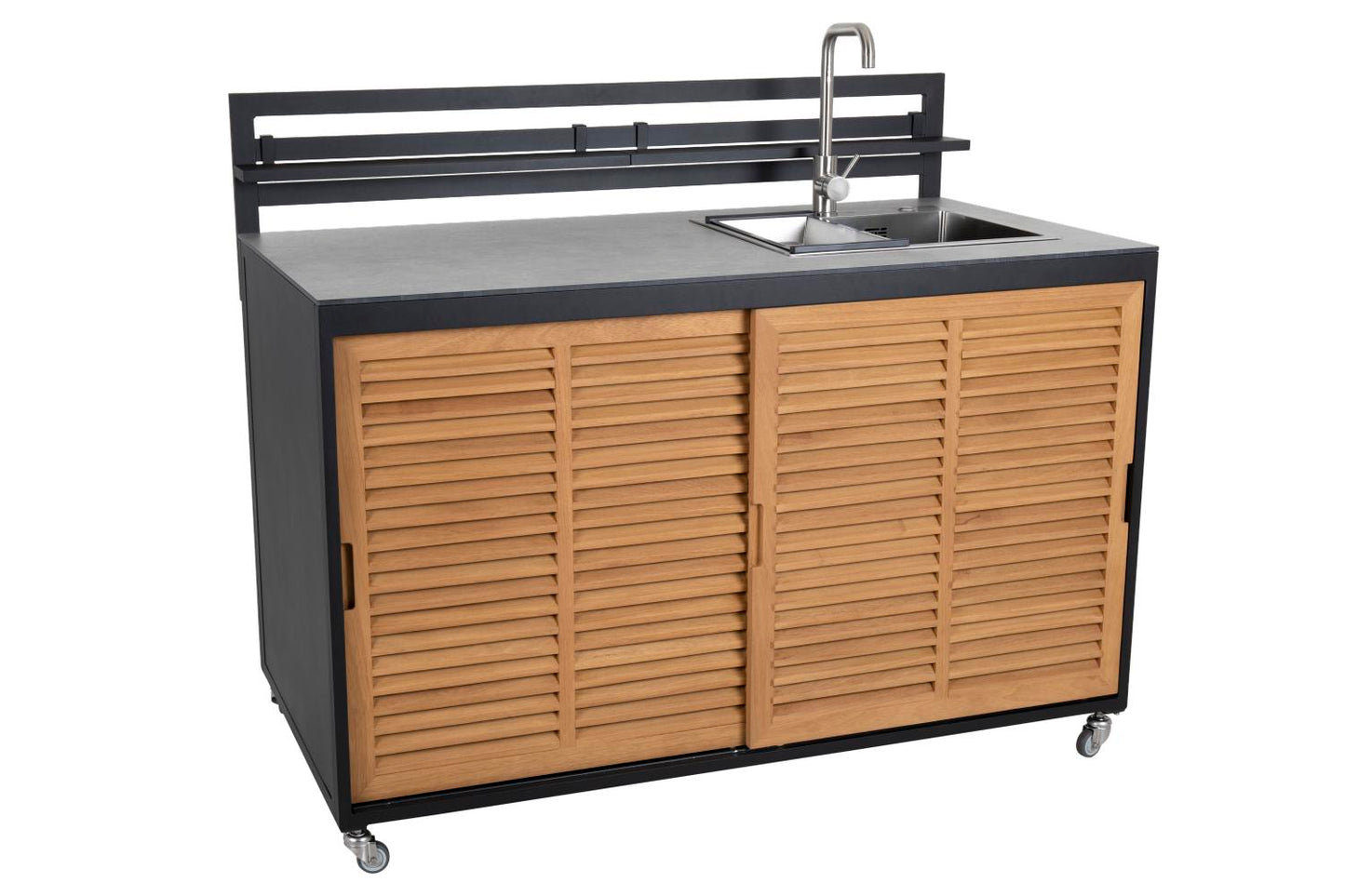 Fornax Banco de cocina exterior con fregadero
