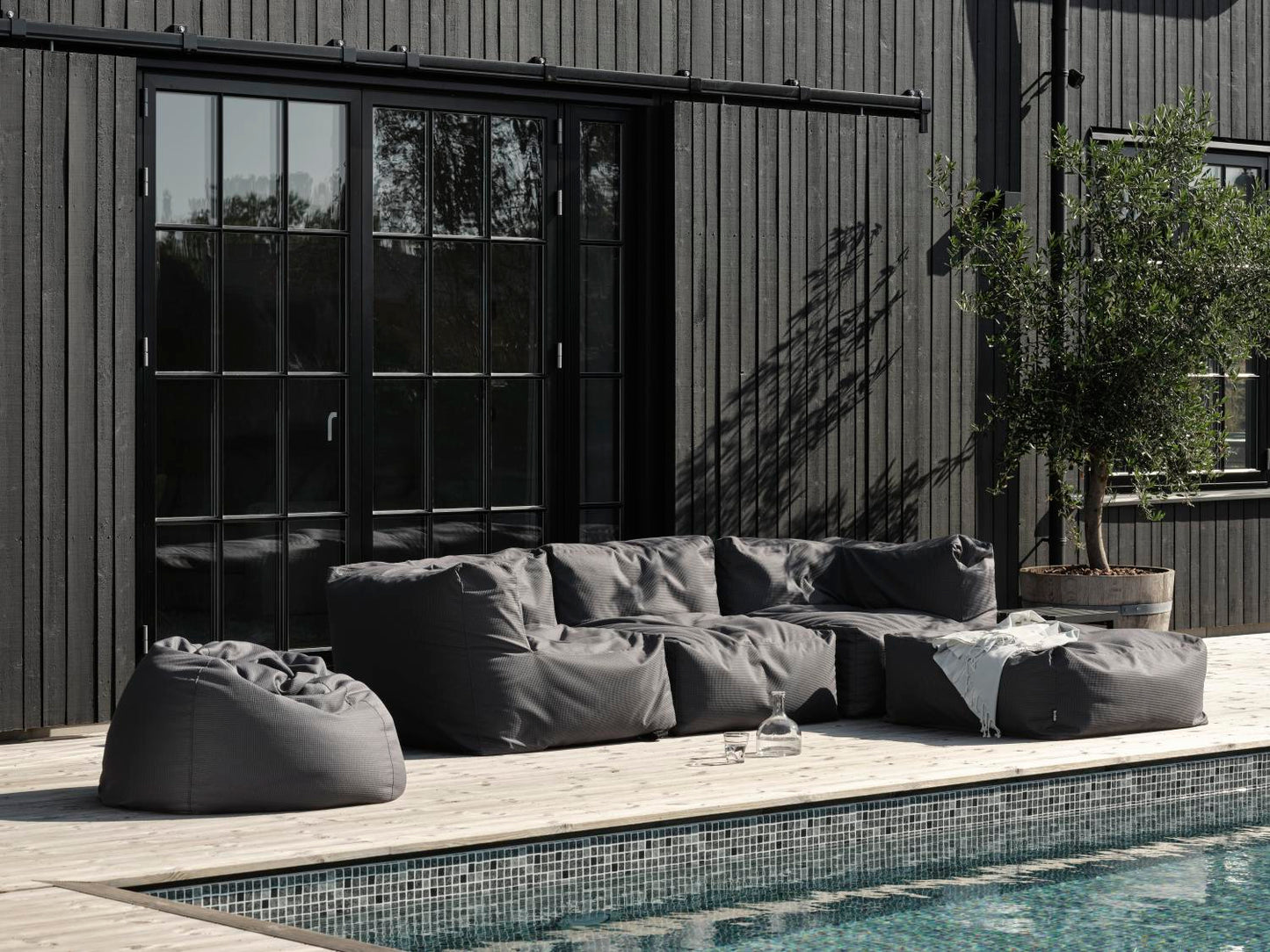 Galloway Outdoor sofa center section