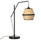 Rattan table lamp
