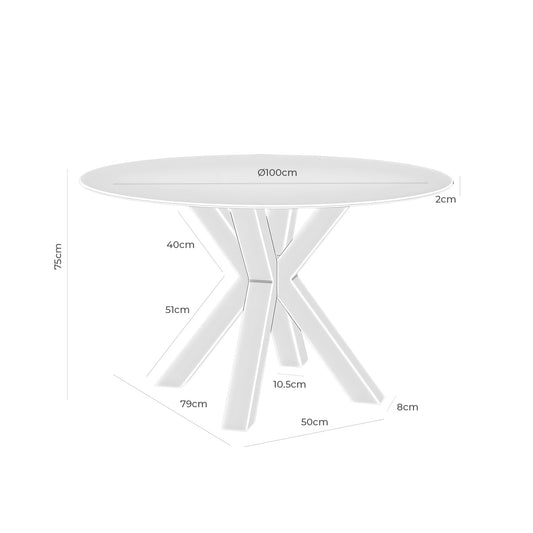 Jade dining table