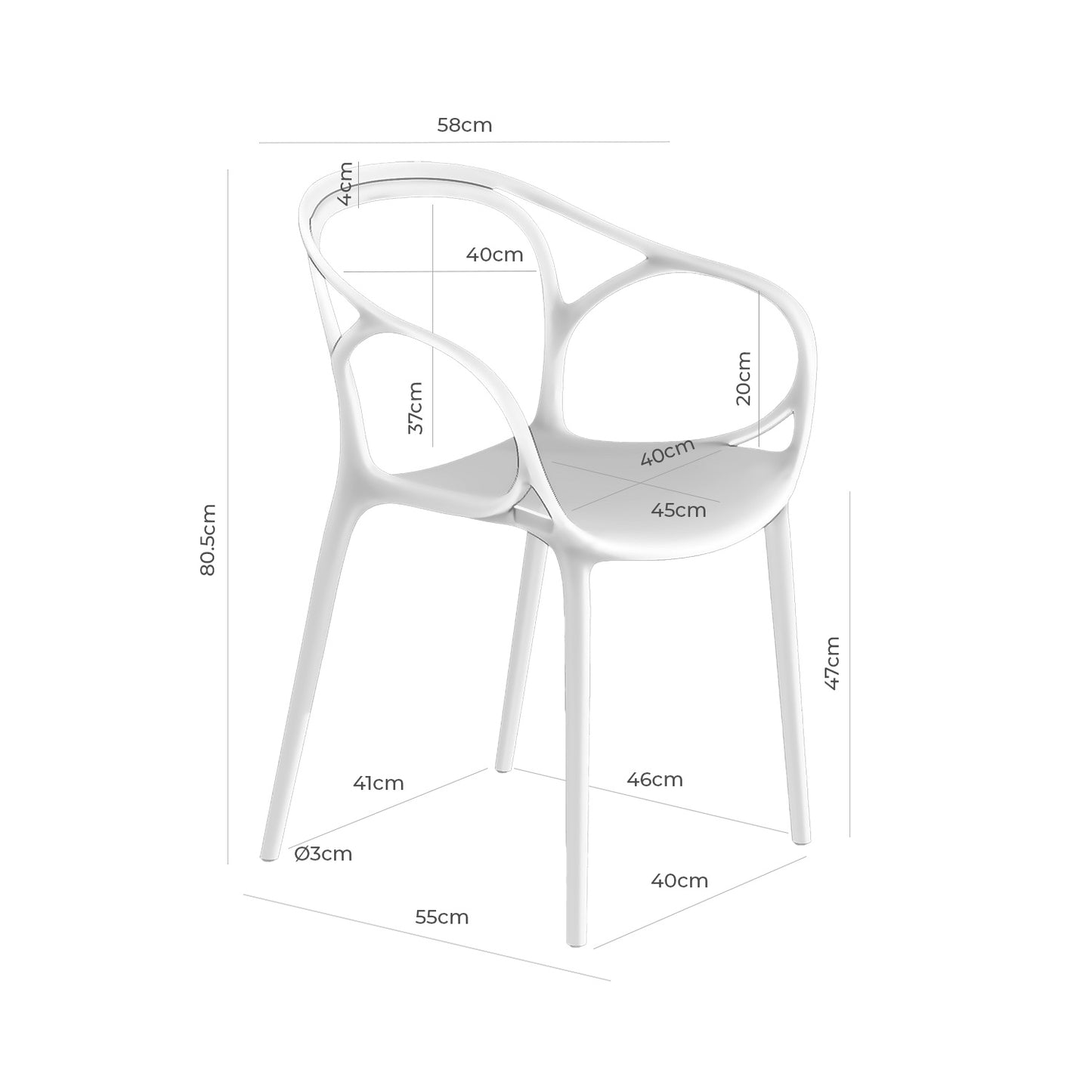 La silla de comedor de Eilin