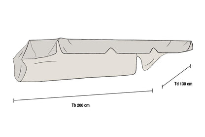Olbia Hammocktak - Beige, Blå, Grå, Grön, Svart - bild 2 [brafab-src:https://www.brafab.se/storage/E4888E7B83376B16A0E92B6DEE249788613AF4A66AE94CD5AC732999E593B01A/ed4e52de3dab4202a4111754127b31ad/png/media/78db524facd843a7b1fc1521e82855ca/10366%2010366.png]