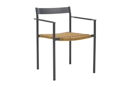 DK Matstol - Antracit/Natur, Dusty Green/Natur, Light Grey/Natur, Nordic Green/Natur - bild 25 [brafab-src:https://www.brafab.se/storage/A78CFCBE4B0BF6CDE05D91F371D2B6FFF44AEB107B16E9E5AE8E838E8F714F86/839d2c8509ac43fba5a21e58f2186af9/png/media/2596446089a74f1d9b499be177a99ce7/2471-73%20DK%20Chair%20w%20armrest%20-%20Anthracite%2C%20side.png]