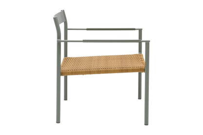 DK Loungefåtölj - Antracit/Natur, Dusty Green/Natur, Light Grey/Natur, Nordic Green/Natur - bild 3 [brafab-src:https://www.brafab.se/storage/F528017E15ED139F6F6716866AEC81396C6951331D8877FAAE30E192BFDB9BD6/ee426c3f6bf94bbb9a78536291d758f1/png/media/625b6ae3c3244a7b97e7b418b6776233/2502-32%20DK%20Armchair-%20Dusty%20Green_%20profile.png]