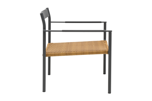 DK Loungefåtölj - Antracit/Natur, Dusty Green/Natur, Light Grey/Natur, Nordic Green/Natur - bild 20 [brafab-src:https://www.brafab.se/storage/B0D346F43E2DE268C1EBC9EBFC4E60B650A63CF995BA4D8B7F32669426A71118/c30e2dfc78044322a3d8cbe49b482df2/png/media/620315c1349d4e59a9bae6171d329551/2502-73%20DK%20Armchair-%20Anthracite%2C%20profile.png]