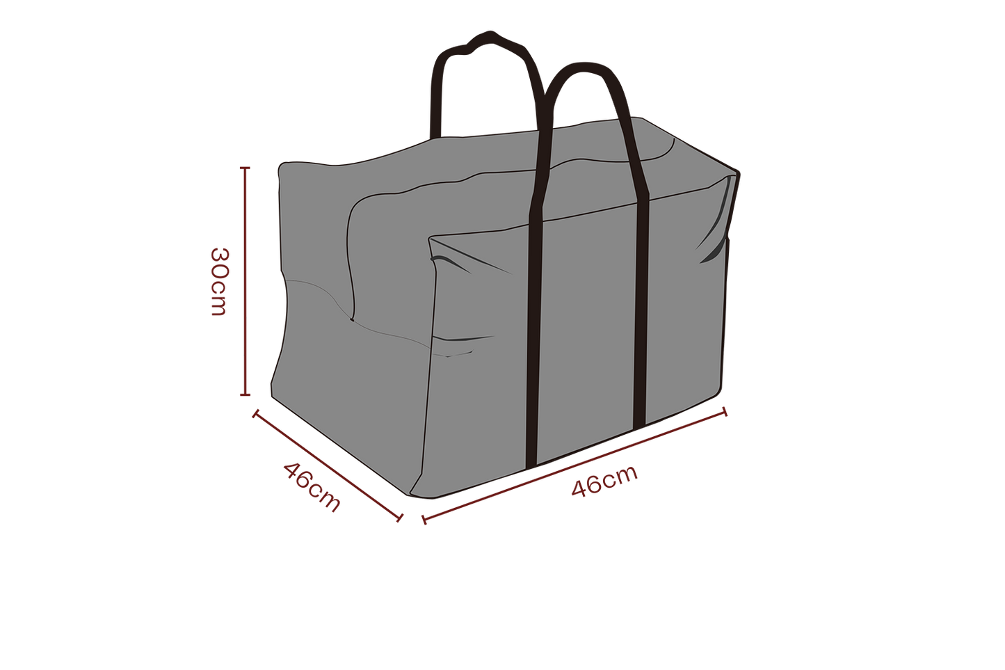 Cover Dynväska - Svart - Andas, Svart - Vattenavvisande - bild 3 [brafab-src:https://www.brafab.se/storage/EDE8F07A80F4E2127F1317B95E5DACAA0E430F68D2D011050C2DD8BA3BC0C1A0/a7be66e764d94542955445f693c21dc8/png/media/5f584afe2f104bed9e617bf75aa53267/2566-820.png]