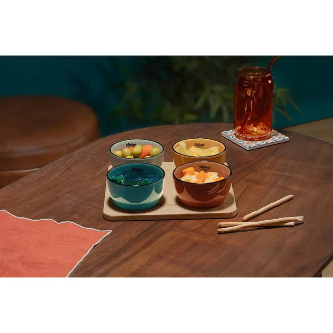 Vintage serveringsset