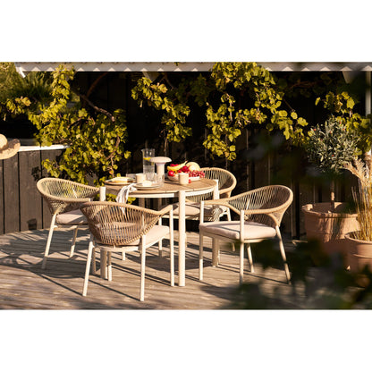 Abela matbord runt