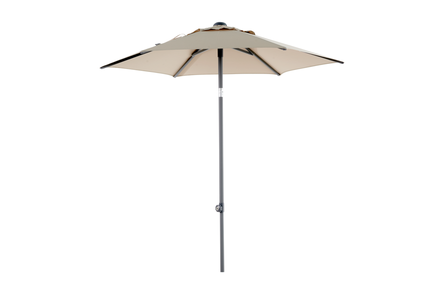 Poppi Parasoll - Antracit/Champagne, Antracit/Grå, Antracit/Taupe - bild 2 [brafab-src:https://www.brafab.se/storage/28F286AB4F3E2DFAAF4EAE59482F0C8DDB37E48755B402737A2425D0000589DF/996ac6513b964de18defdfe8983ad3dd/png/media/d99cafa429544a249134d1552e8a5950/8893-73-21_Poppi_200_1.png]