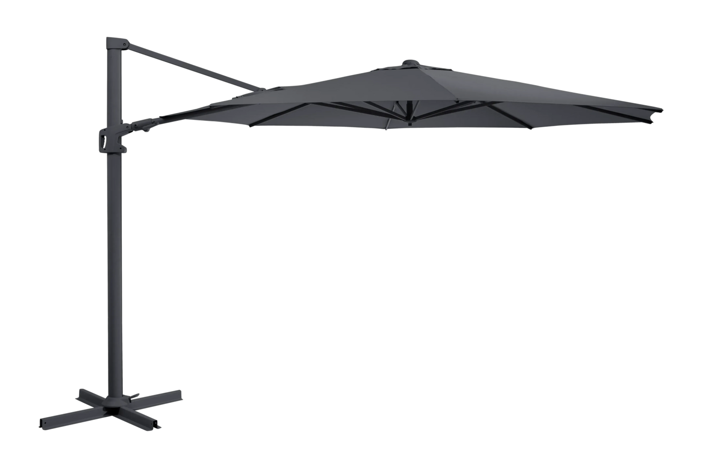 Vinovo Frihängande Parasoll - Antracit/Grå, Khaki - bild 2 [brafab-src:https://www.brafab.se/storage/1E8D1D54E541955F8C156B9AD7F9125805166A13A0E82C3CEECAE980077E12B6/387572043fed4e3c95c8778536affd68/png/media/6708f654056f4d3fa31414630bd755e0/8897-73-71%20Vinovo%20350.png]