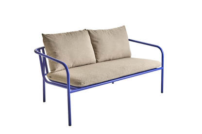 Bendt 2-sitssoffa - Indigo Blue/Teddy Beige, Peach/Teddy Beige, Pearl White/Teddy Beige, Pearl White/Teddy Orange, Svart/Teddy Ant - bild 1 [brafab-src:https://www.brafab.se/storage/DD4B87EFEBF12F170DCCFA96C3834612B3FF4F4F157C8210F6C337A6D15283AB/9006cbdb0adf4922a89801fe7bb35023/png/media/a2d587ce74d44000800be10f9a6666da/94238%2094238.png]