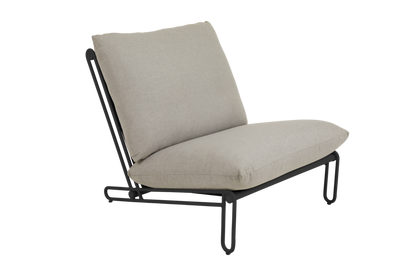 BLIXT ARMCHAIR BLACK/CLEY BEIGE