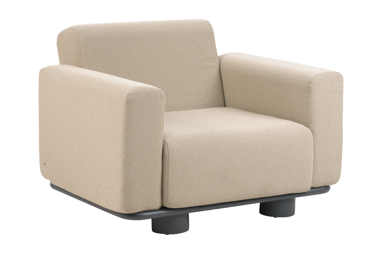 Bolster Fåtölj - Antracit/Teddy Beige, Antracit/Teddy Grey, Antracit/Teddy Verde - bild 1 [brafab-src:https://www.brafab.se/storage/49AE38159809C208C0A445930B4FE0102842669BE622DF25FF85B15F0C7FEF9F/22eedc1a9c574f33b975da2b3024f829/png/media/8bf3955c99a34973aa7414abd790d979/Bolster%207001-73-284.png]