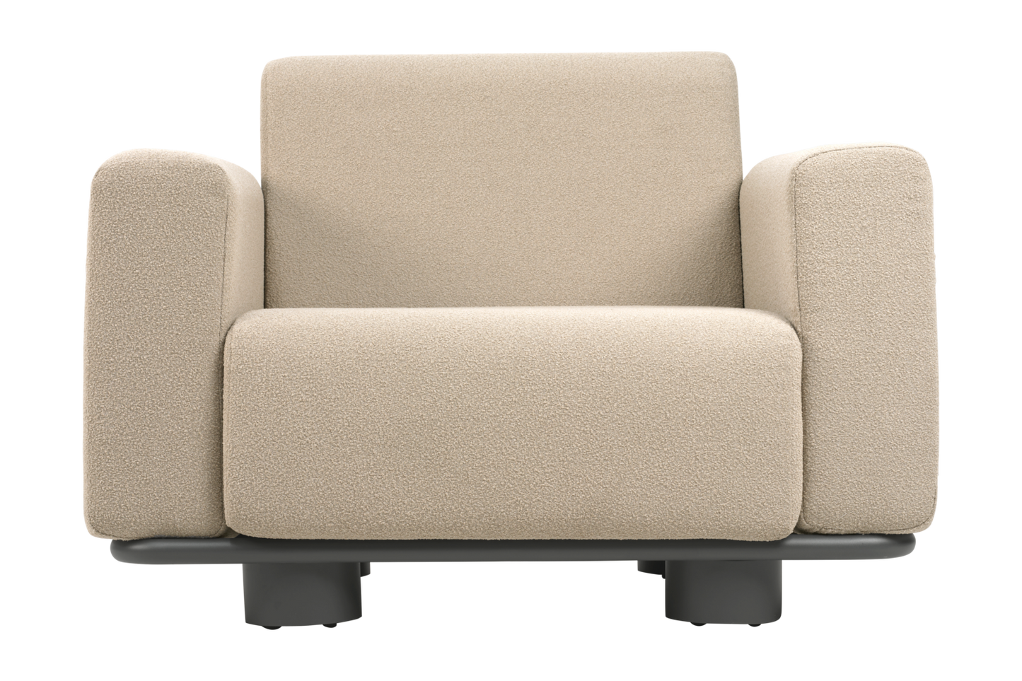 Bolster Fåtölj - Antracit/Teddy Beige, Antracit/Teddy Grey, Antracit/Teddy Verde - bild 2 [brafab-src:https://www.brafab.se/storage/9FE1327806BB742A57AE8CD4CA98328C3D5C757F3CBC2E2C44EC1AF4CE01BD6C/f93c507d5578481781e5eae3b30b1101/png/media/b1e9fa07e336405d93dabc60570ac1b3/Bolster%207001-73-284_1.png]