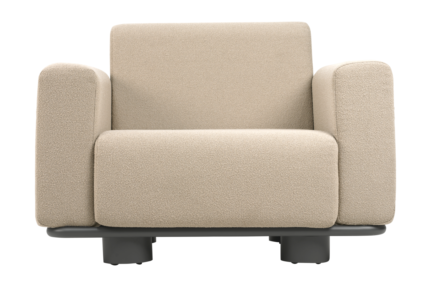 Bolster Fåtölj - Antracit/Teddy Beige, Antracit/Teddy Grey, Antracit/Teddy Verde - bild 2 [brafab-src:https://www.brafab.se/storage/9FE1327806BB742A57AE8CD4CA98328C3D5C757F3CBC2E2C44EC1AF4CE01BD6C/f93c507d5578481781e5eae3b30b1101/png/media/b1e9fa07e336405d93dabc60570ac1b3/Bolster%207001-73-284_1.png]