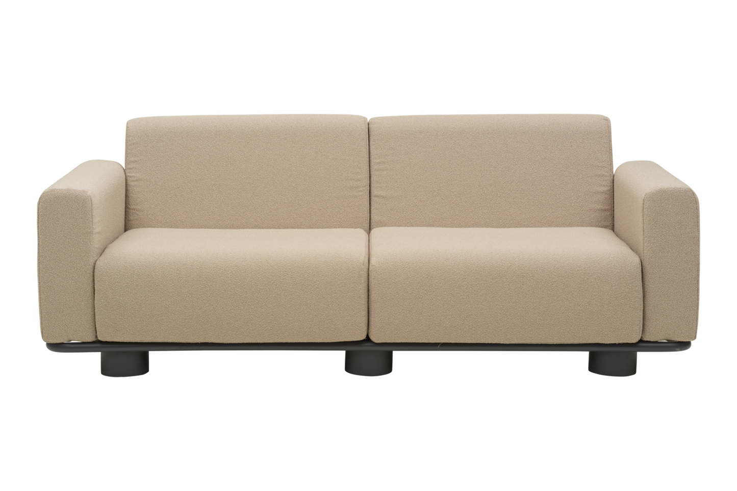 Bolster 2,5-sits Soffa - Antracit/Teddy Beige, Antracit/Teddy Grey, Antracit/Teddy Verde - bild 2 [brafab-src:https://www.brafab.se/storage/4F365592D57538107A3476B5775D685185770FAE3A8DD30D0D6CE6B9C9C57829/e986179b843546a2a62986a3fcbffdff/png/media/b39dac54be4d4ebd8555ed7fce311cc3/Bolster%207002-73-284_1.png]