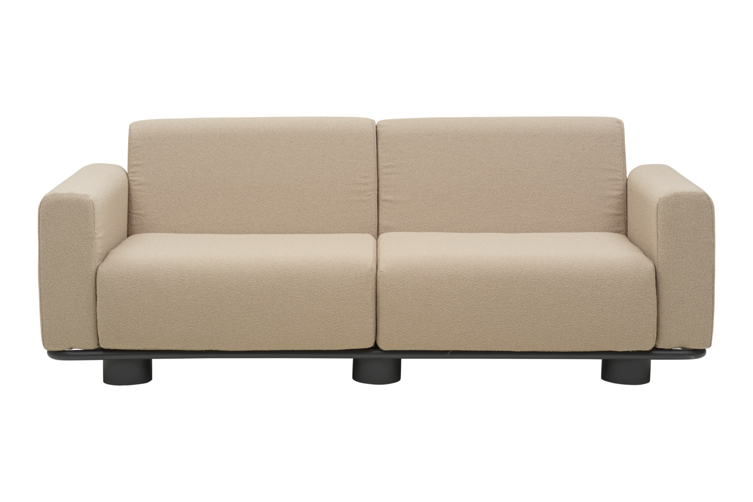 Bolster 2,5-sits Soffa - Antracit/Teddy Beige, Antracit/Teddy Grey, Antracit/Teddy Verde - bild 2 [brafab-src:https://www.brafab.se/storage/4F365592D57538107A3476B5775D685185770FAE3A8DD30D0D6CE6B9C9C57829/e986179b843546a2a62986a3fcbffdff/png/media/b39dac54be4d4ebd8555ed7fce311cc3/Bolster%207002-73-284_1.png]