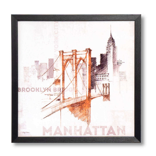 pintura de manhattan