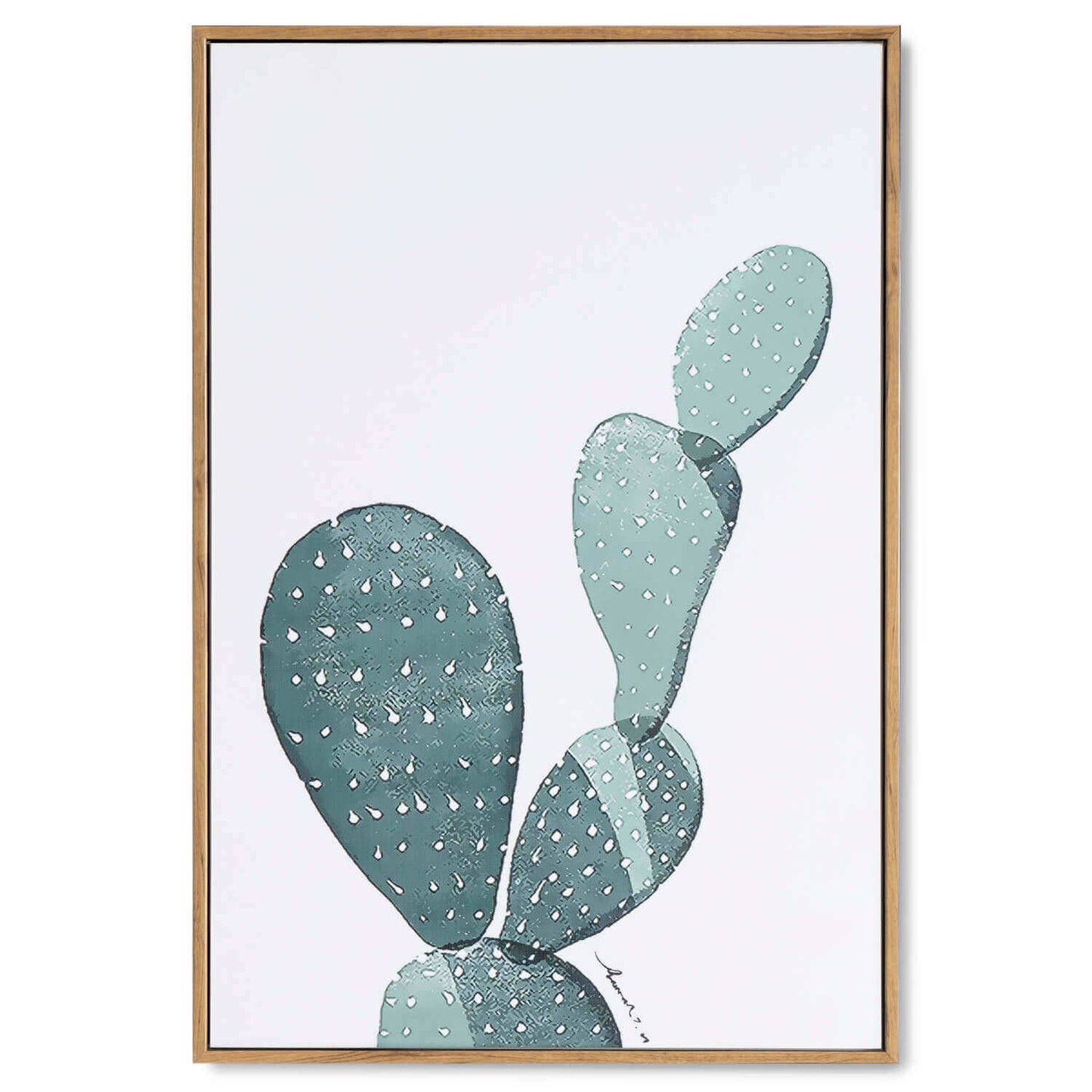 Cactus painting