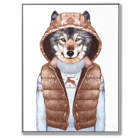 Wolf Vest painting