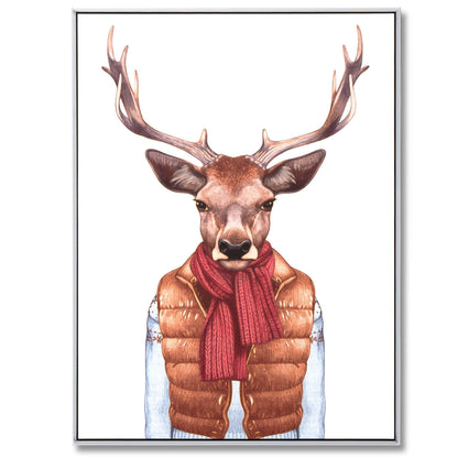 Deer Vest painting