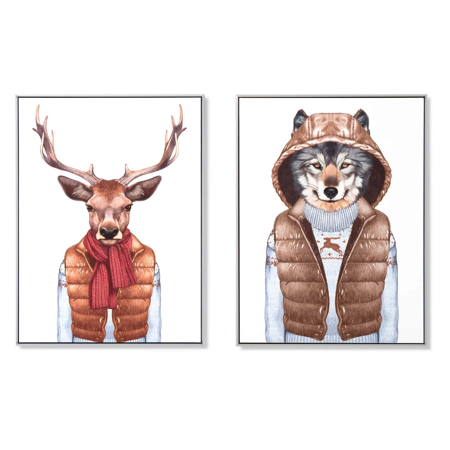 Deer Vest painting