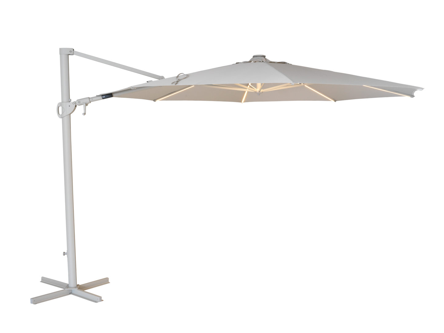 Cilento Parasoll - Antracit/Grå, Light Grey/Khaki - bild 2 [brafab-src:https://www.brafab.se/storage/90ACE12414099728CFEFC893F8A4ED22E4B4CD4633218CC3C6A41A54019676ED/1cf3740d03ca466e909e08745873a0f8/png/media/f5cf2d07630449268b5e0a24b27bc43b/Cilento%208877-71-21_1.png]