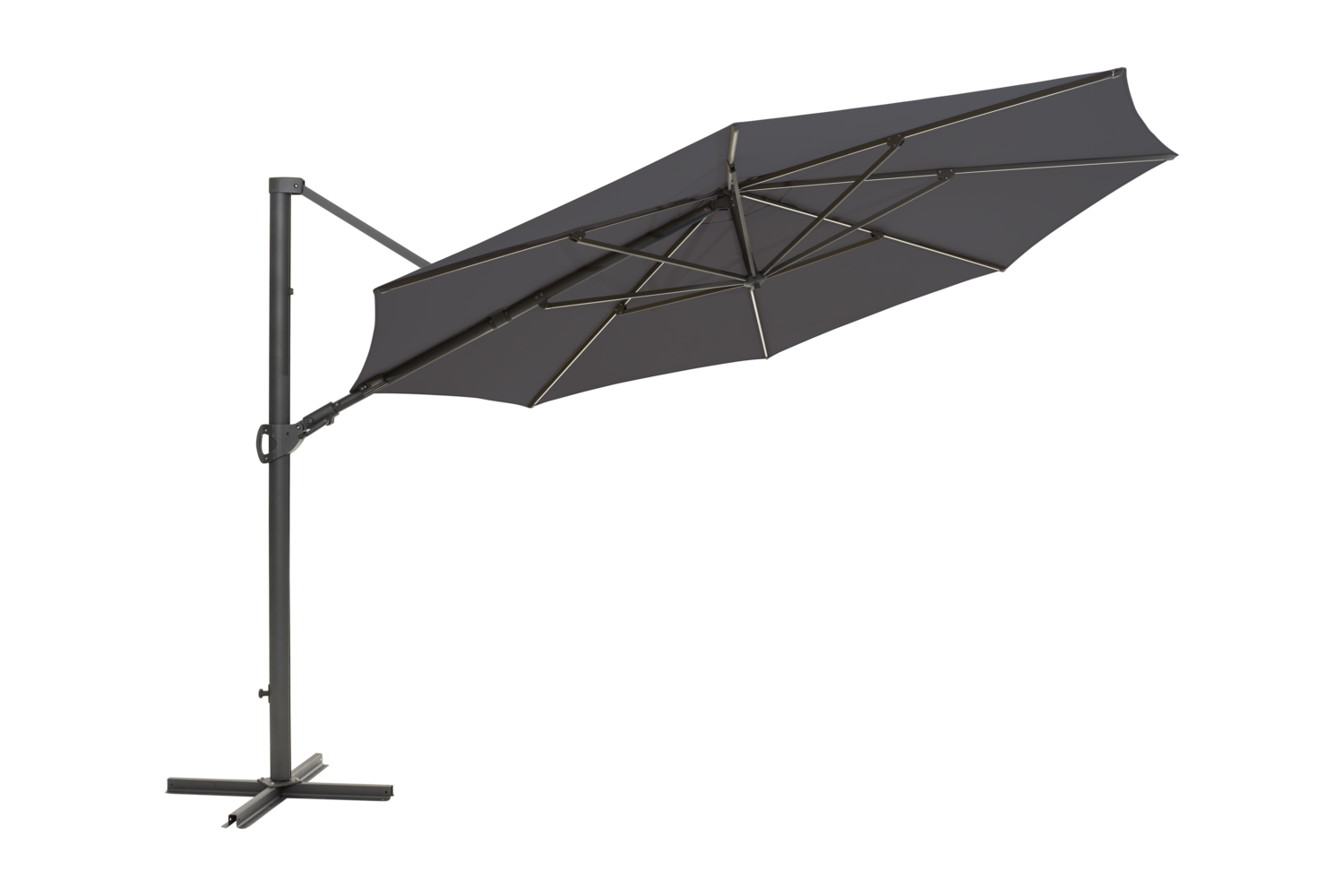 Cilento Parasoll - Antracit/Grå, Light Grey/Khaki - bild 12 [brafab-src:https://www.brafab.se/storage/071A619E60EC1590FE13D99B4339236299C8EF0490378ABA67E8E74CCE8F43C1/1613715cbd804a598e4e424240adedca/png/media/652963c577334cd182fc6e7623ed207c/Cilento%208877-73-71_1.png]