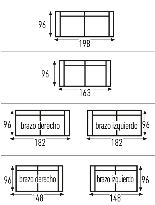 Sofá cama Goya