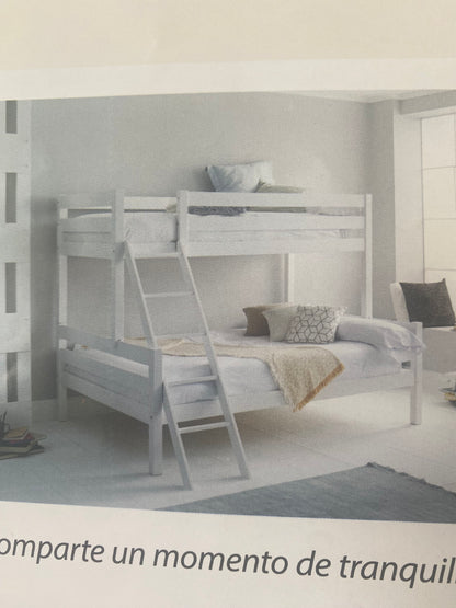 Bunk bed / Family bed 90/140 cm including mattresses