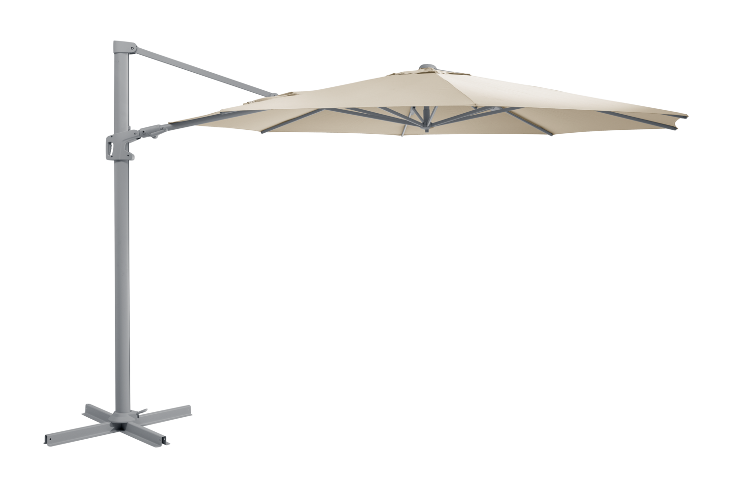 Vinovo Frihängande Parasoll - Antracit/Grå, Khaki - bild 1 [brafab-src:https://www.brafab.se/storage/A299E5E280201AE658C9D75C6DFB8CFEAF62603BEB76BCB7E8DD1AAE201E5A0F/79380baa644b4778b34ffdb2fe95d08e/png/media/317eaf70cd3a4c7f9edf7fa7d2e91325/Vinovo%208897-71-21.png]