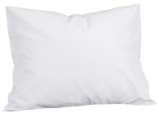 Cotton pillowcase white