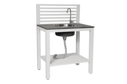 Bellac Outdoor kitchen bench unit with sink