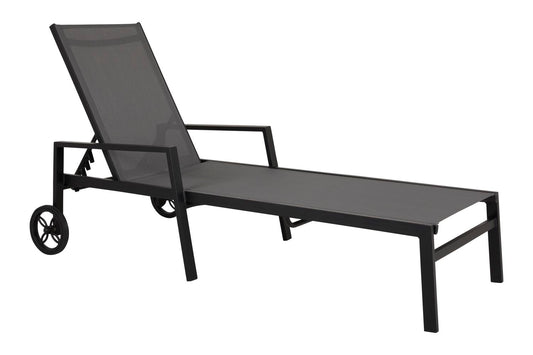 Leone Sunbed with wheels
